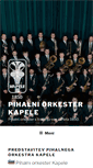 Mobile Screenshot of orkester-kapele.si