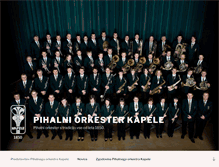 Tablet Screenshot of orkester-kapele.si